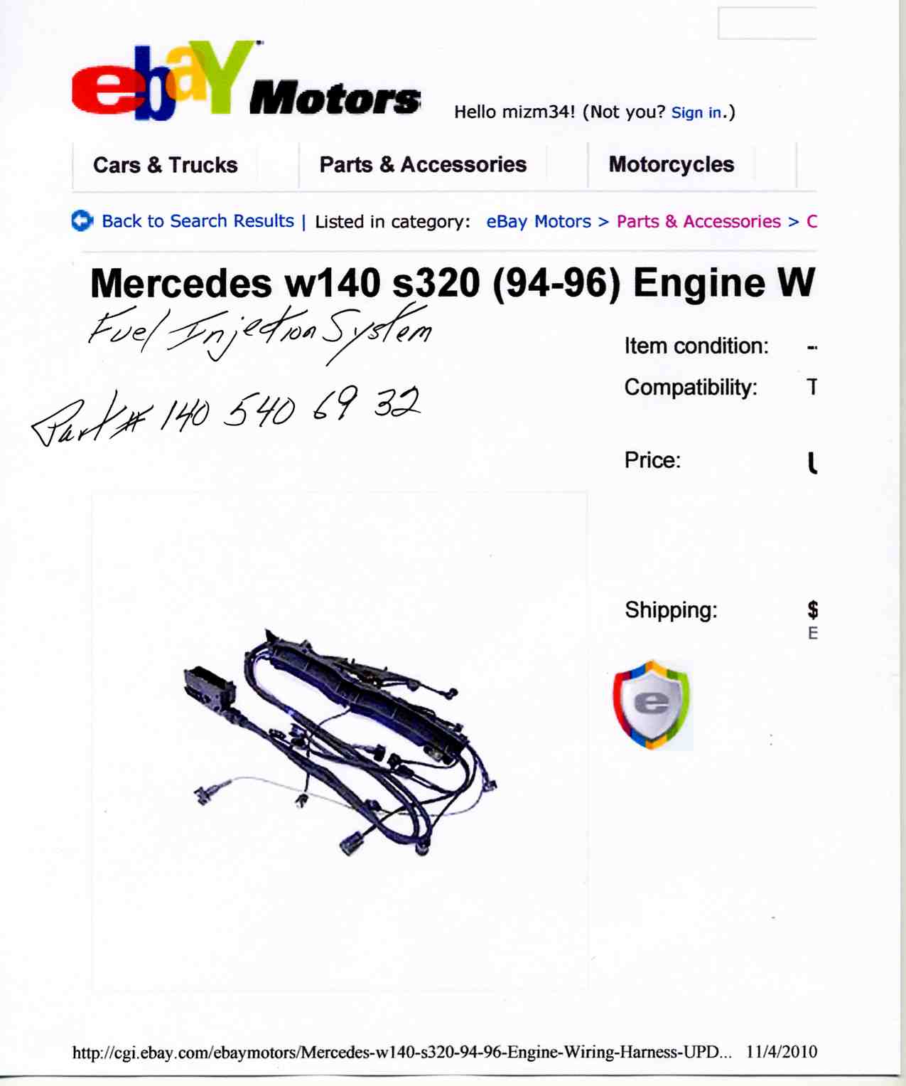 1995 Mercedes Benz S320 Transmission Wiring from mercedesforum.com